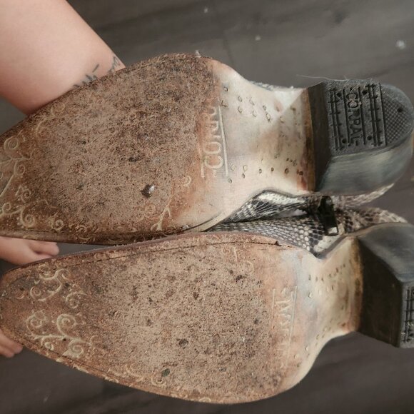 Corral Python Tall boots - Picture 3 of 5